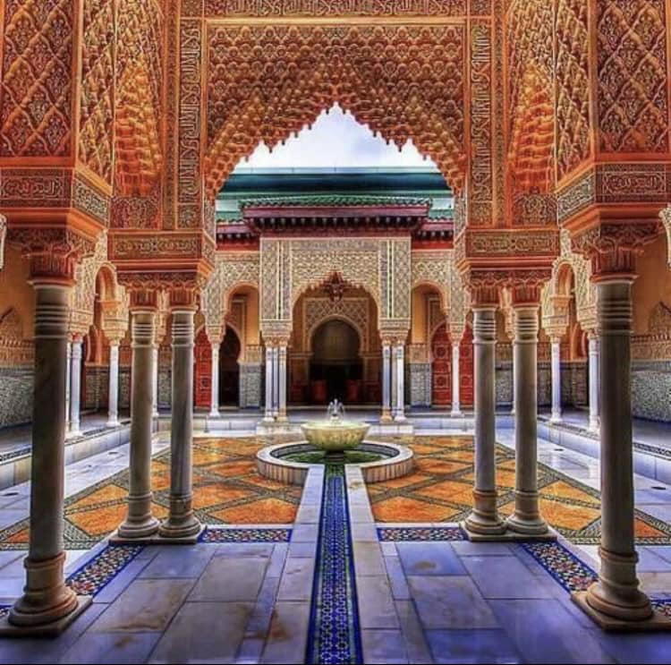 INSIDE  the Royal Palace of Rabat