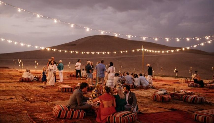 Dine Under the Stars in the Desert